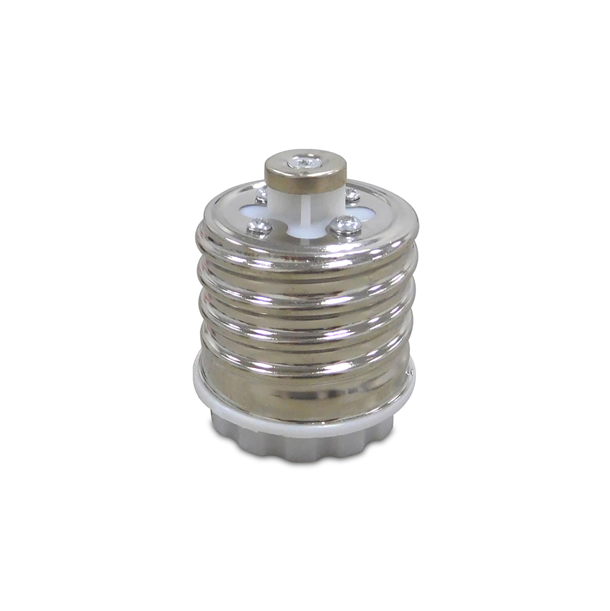 D0228  Elements E40 to E27 Lamp Socket Converter White